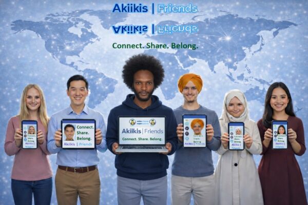 Akiikis Friends landing page JPEG